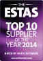 ESTAS - Top Ten Supplier of the Year 2014